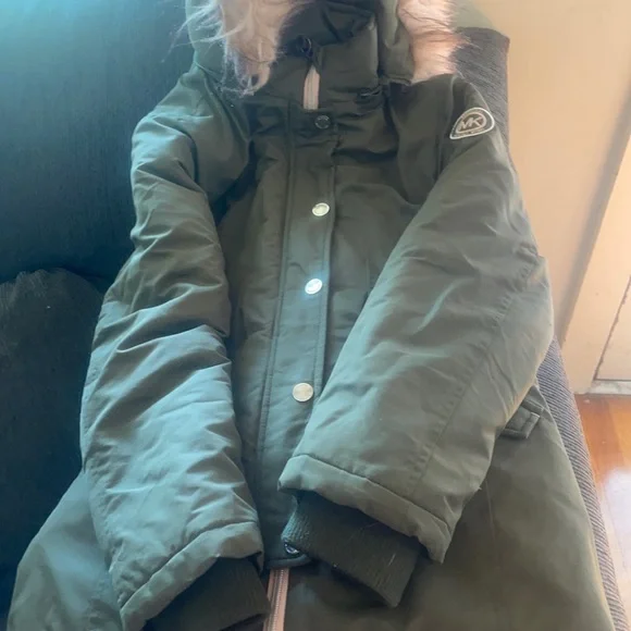Michael kors deals hunter green jacket